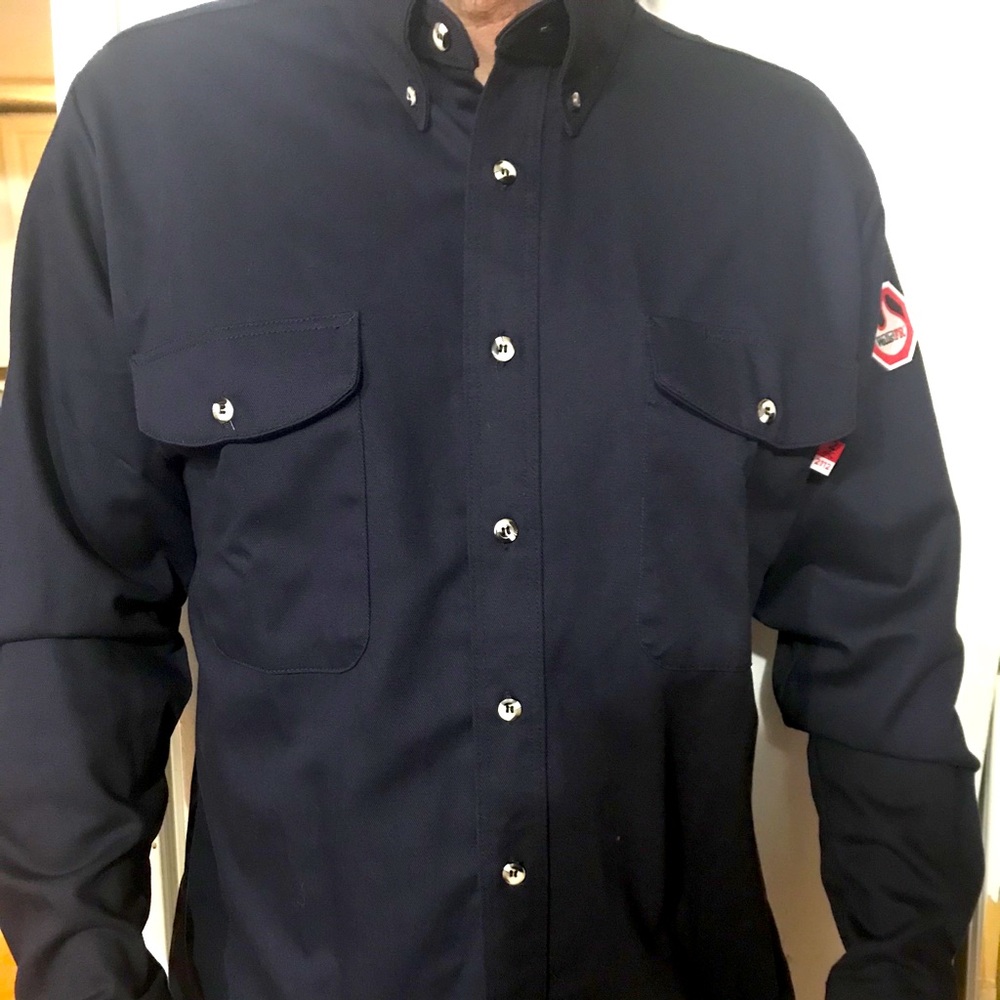 Walls Flame Retardant shirt NWOT